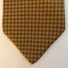 Brooks Brothers 100% Silk Printed Tie 59"L x 3.5" W * Hand Made in USA