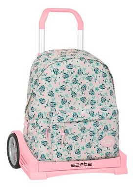 MINNIE MOUSE MINTY   School Backpack 775, Ergonomic Back, with Safta Evolution T