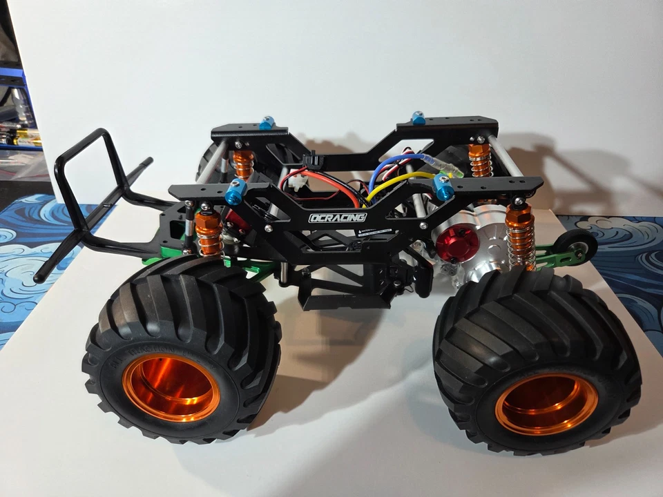 Nueva CAJA DE ALMUERZO Tamiya montada GENUINA GPM Aluminio Mod con servo y ESC ARTR Foto 2 de 4