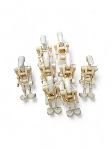 Lego Star Wars - Battle Droid Minifigures (Bulk Lot, X8) Used, No Accessories