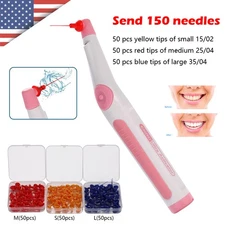 Endo Sonic Activator Dental Handpiece Root Canal Ultra Irrigator+150 Tips UPS