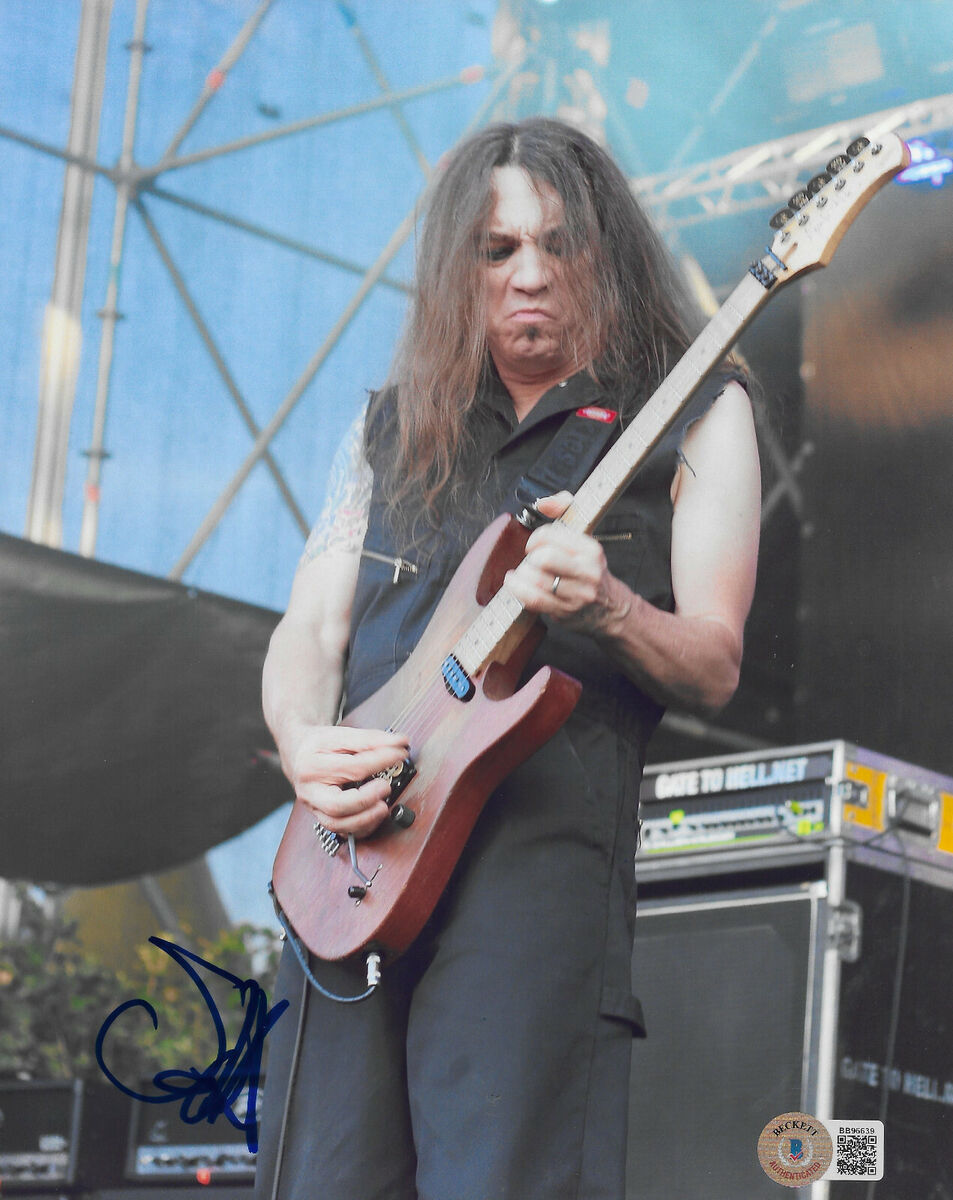 Scotti Hill Skid Row Guitarist signed autographed 8x10 photo proof Beckett COA. Star Scotti Hill Skid Row Guitarist signed autographed 8x10 photo proof Beckett COA. Star