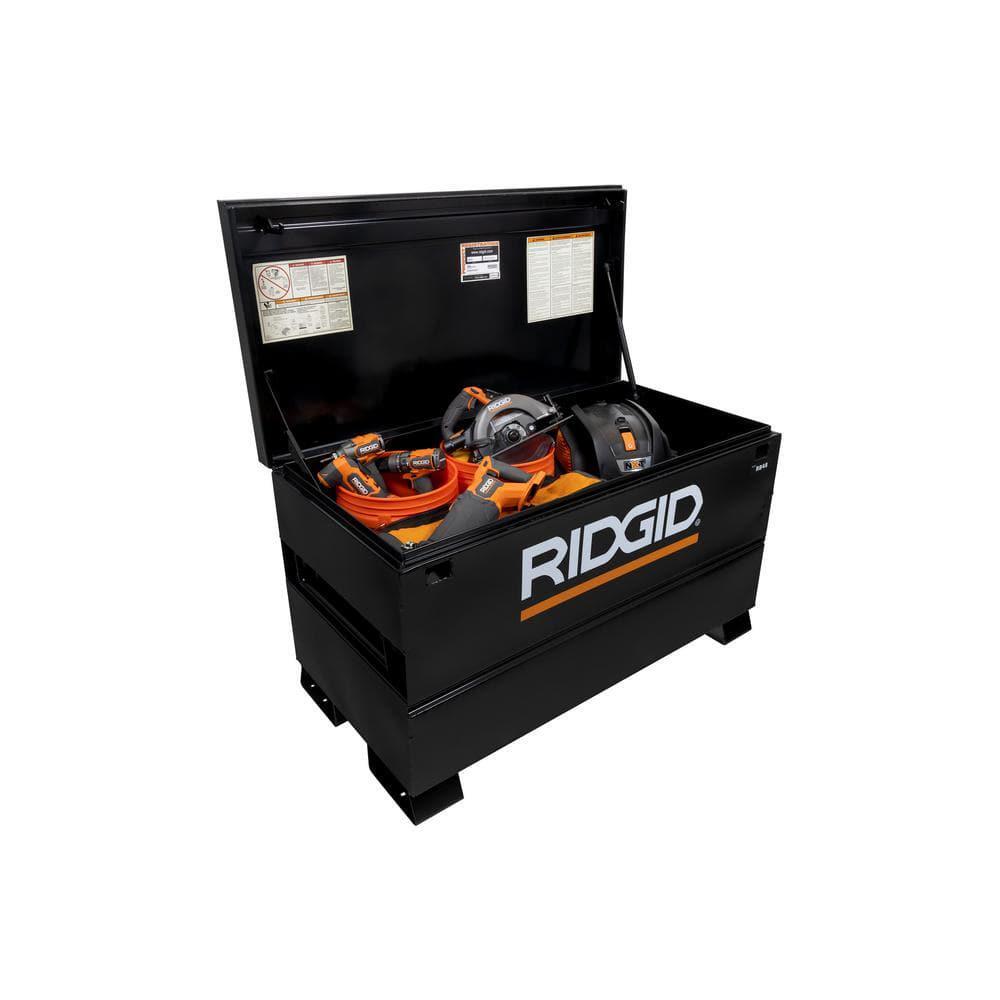 RIDGID Storage Chest 48" x 24" x 28.5" Lockable PreAssembled Welded