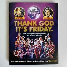 Thank God It's Friday Blu-ray 40th Anniversary Edition w/Slipcover NEW/SEALED