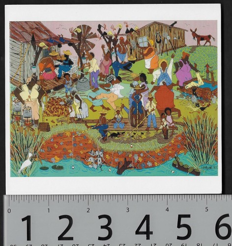 Folk Art By Hambone:Crawfish Boil #175b