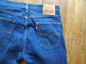 COTTON-STRETCH ZIP FLY JEANS | eBay