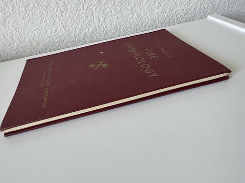 Fire Department Terminology Book 3rd Edition NFPA 1961 Firefighter HC Vintage - Picture 4 of 10