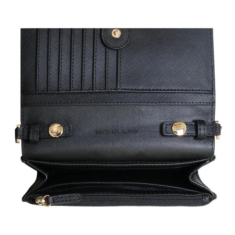MICHAEL KORS Tasche JET SET TRAVEL MD MF PHONE XBody schwarz Portemonnaie - Bild 4 von 4