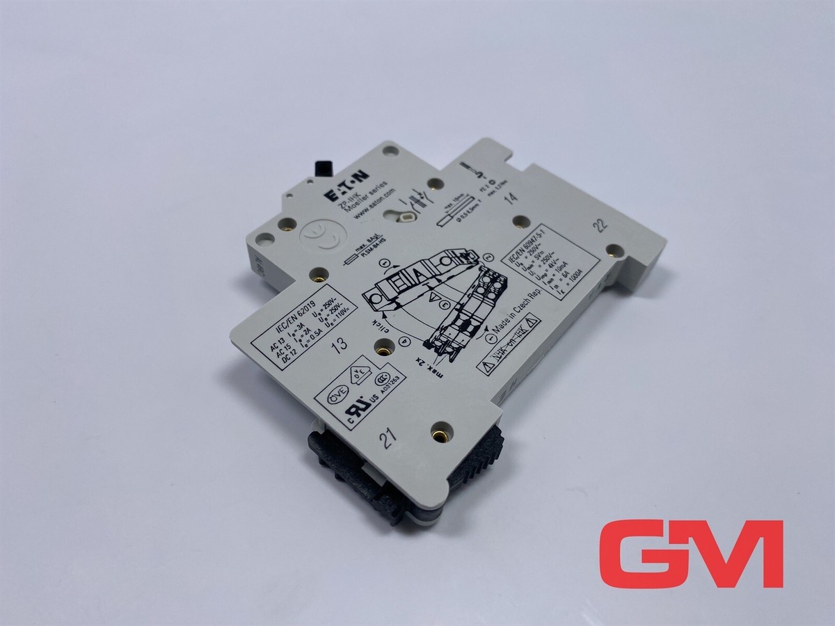 メル子 286052 - DIN rail type MCBs (Eaton) - Hartfiel Automation