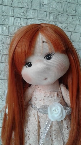 Ukrainian Handmade Interior Toy . Doll Angel . Gift for her. - Picture 8 of 12