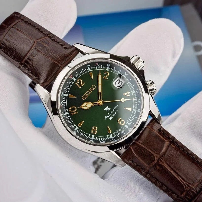 Brand New Seiko Prospex Alpinist SPB121J1 Automatic 6R35 Green