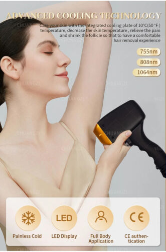 2024 Portable Professional Diode Ice Titanium Laser Body Hair Removal Machine - Picture 10 of 22