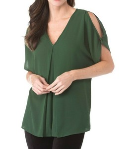 michael kors cold shoulder top