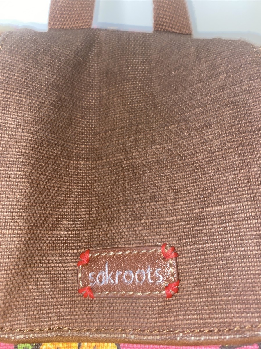 Sakroots Flap Love Backpack Floral Canvas