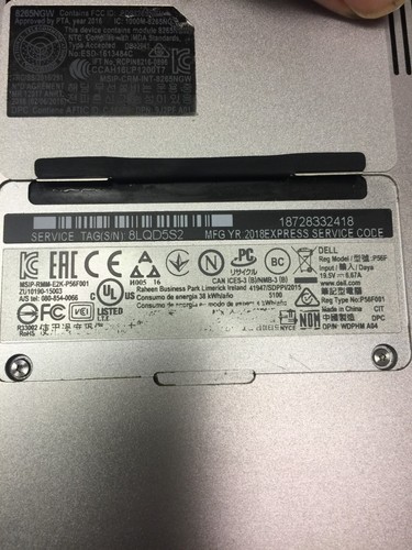 Dell Precision 5520 15.6"(500GB SSD,Core i7 7th Gen.2.90GHz, 8GB RAM WIN 11 PRO - Picture 15 of 21