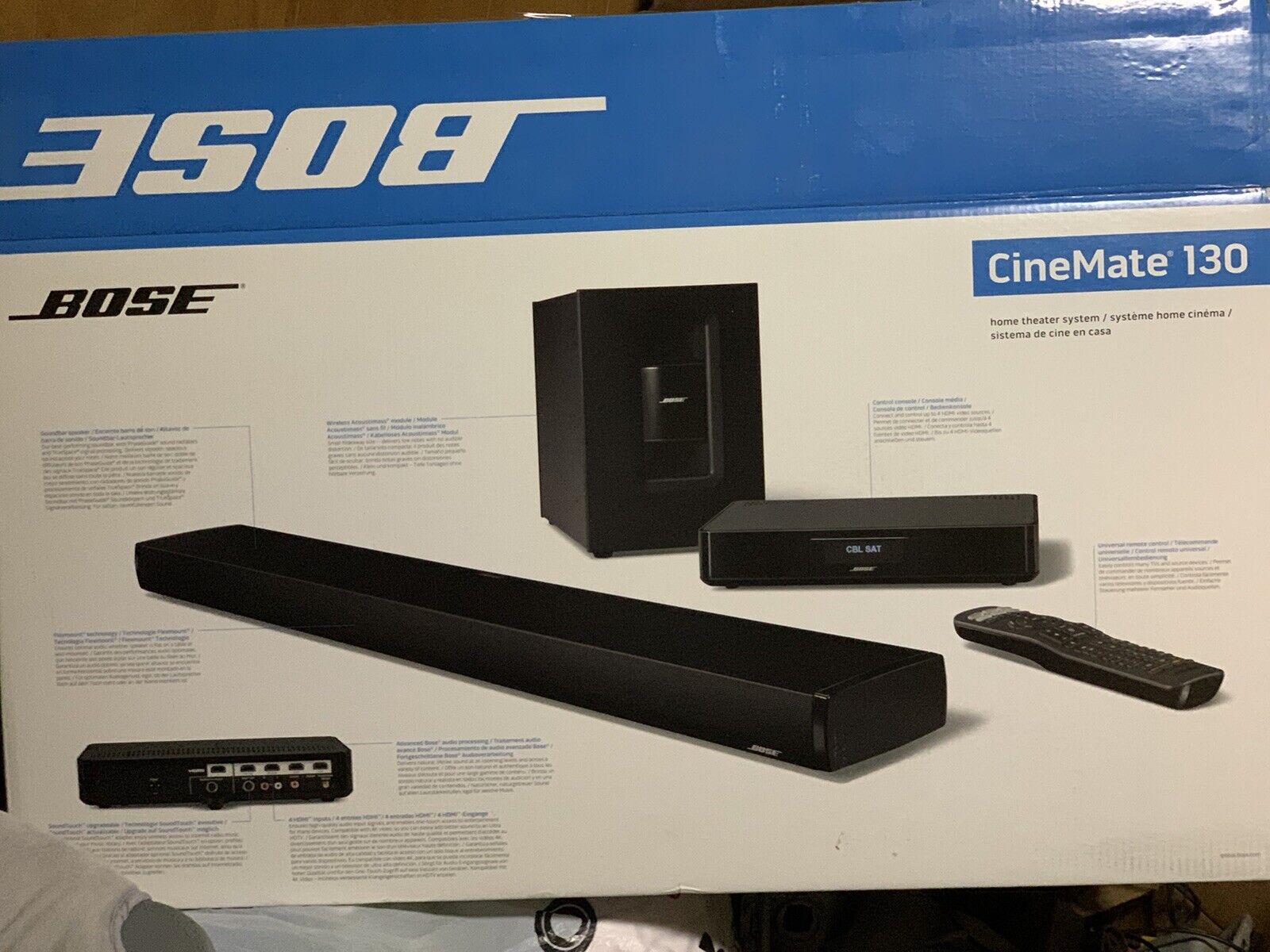 希少！値下げ！Bose CineMate 130 ホームシアター システム-