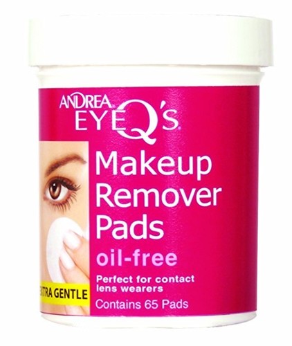 Andrea Eye Q's Oil-Free Makeup Remover Pads 65 Ct (7 Pack) - 第 1/1 張圖片