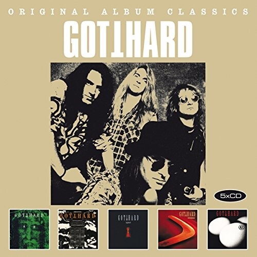 GOTTHARD - ORIGINAL ALBUM CLASSICS (BOX-SET 5CDs) NEUF - Foto 1 di 1