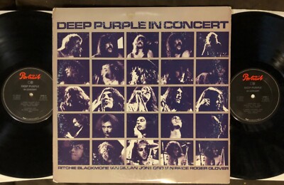DEEP PURPLE In Concert - Portrait 2-LP Classic Lineup w/ Ian