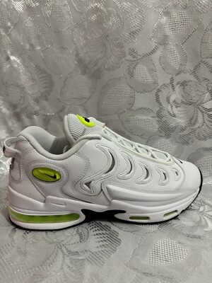 NIKE AIR METAL MAX 11.5 WHITE PATENT VOLT CN0051 100 PLUS TAILWIND TOTAL DN TN