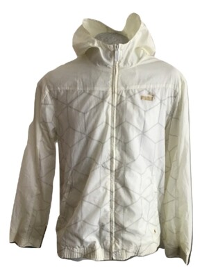 Puma Unisex Sweatshirt Sport Kapuzenjacke Full Zip Nylon Fitness Größe 52