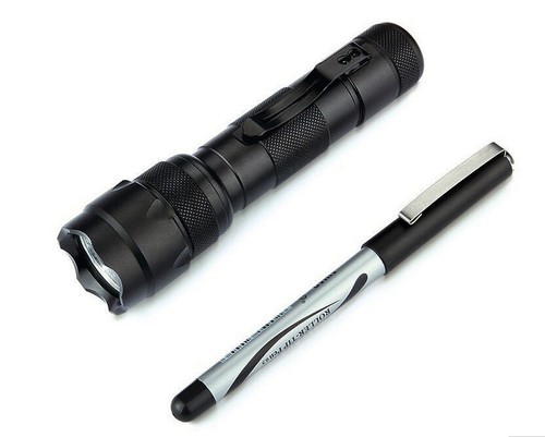 Linterna Ultra Fire WF-502B 10W 6500K LED 1200LM 1/3/5 Modo Antorcha con Clip - Imagen 14 de 14