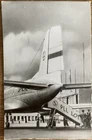LOT POLISH AIRLINES  IL14 WARSAW AIRPORT POSTCARD 1957 VINTAGE AIRLINE ISSUE