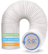 Exhaust Hose 6 Inch Diameter Ac Unit Duct For Lg Portable Air Conditioner Parts Exhaust Hose 6 Inch Diameter Ac Unit Duct For Lg Portable Air Conditioner Parts