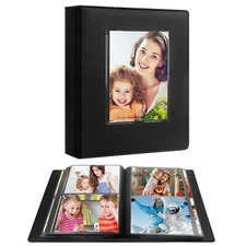 5"X7" Photo Album 272 Pockets Photo Album5"X7" Extra Large Capacity Black New