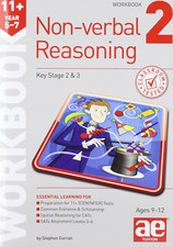 Image of 11+ Non-Verbal Reasoning Year 5-7 Workbook 2: Including Multiple-Choice Test Tec