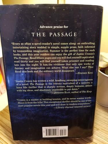 The Passage (Passage Trilogy #1) by Justin Cronin 1st Ed 1st Print HB DJ VGC!! - Picture 11 of 11