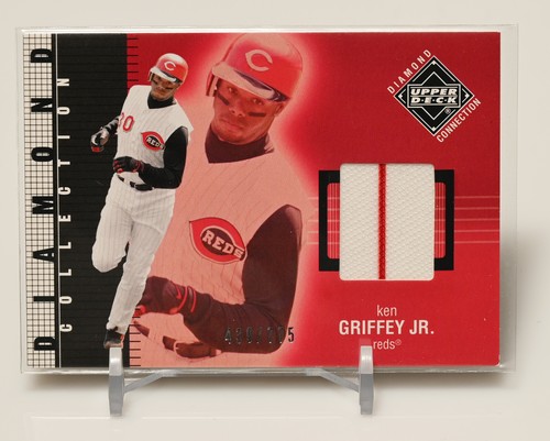 Ken Griffey Jr. 2002 Upper Deck Diamond Connection Game Worn Pants Card 439/775