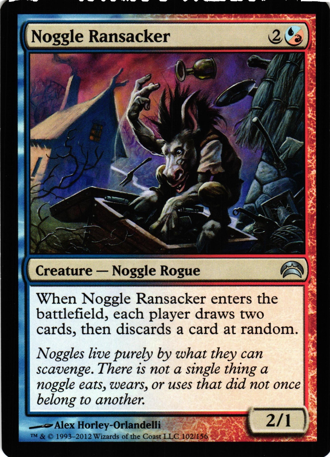 Planechase 2012 #102 Noggle Ransacker