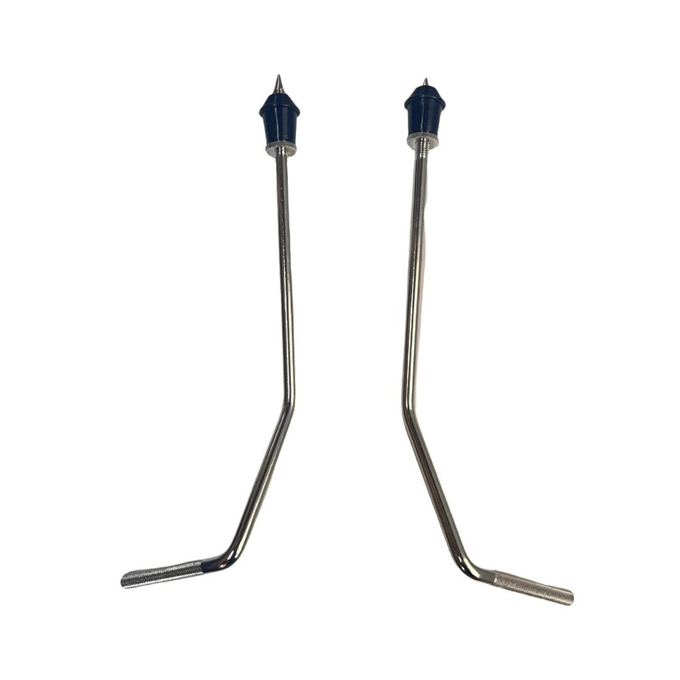 2Pcs Bass Drum Legs Support Rack Percussion Easy to Install Floor Tom