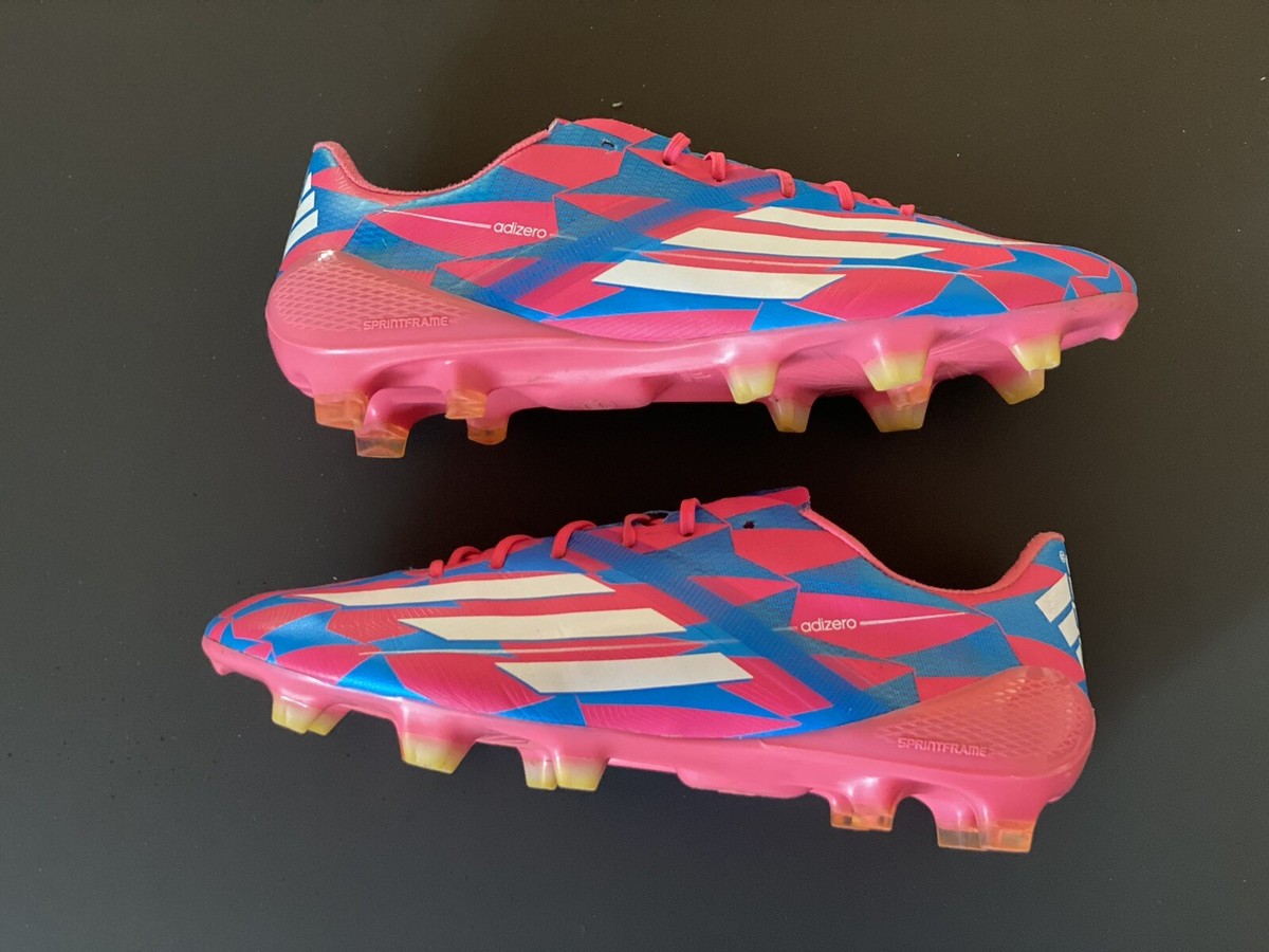 2014 Rare pink adidas f50 adiZero FG Champions League Size