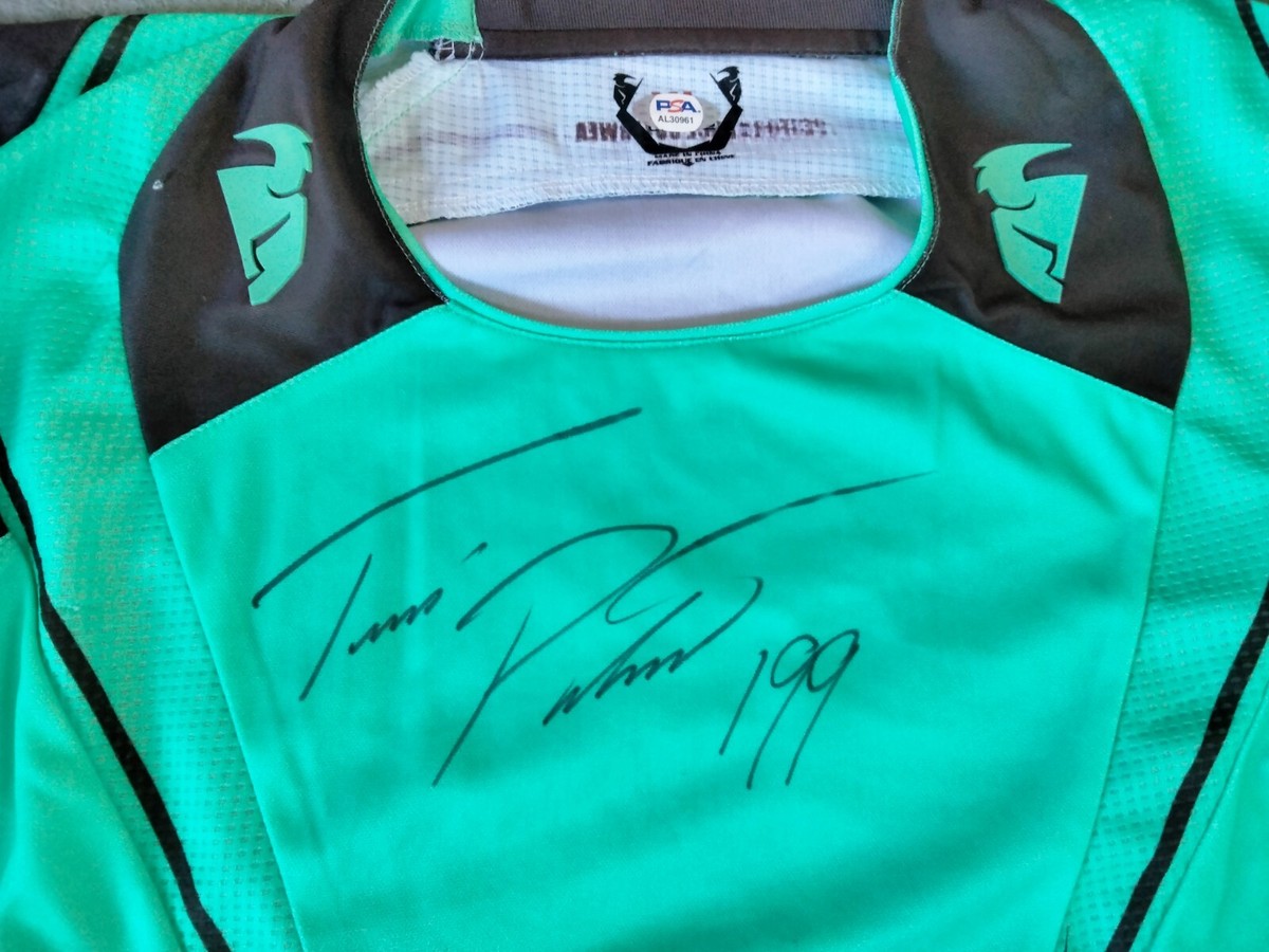 Travis PASTRANA Signed THOR Core Jersey - XL - NWT - PSA COA | eBay