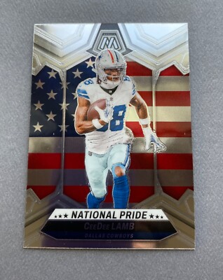 2024 Panini Mosaic Football CeeDee Lamb National Pride #262 Dallas