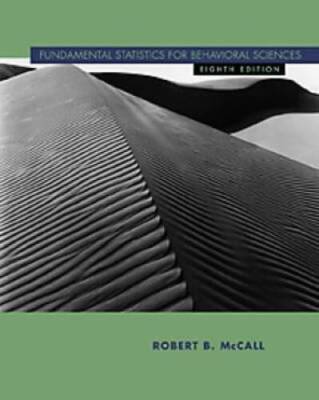 Fundamental Statistics for Behavioral Sciences - Hardcover - VERY GOOD