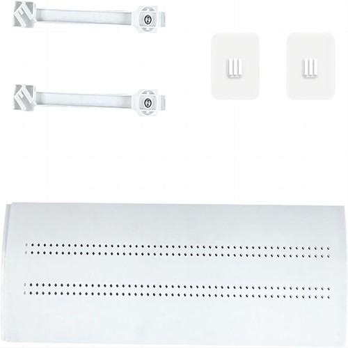 Air-Conditioning Draught Excluder,Retractable Air Deflector Universal Adjustable - Picture 6 of 16