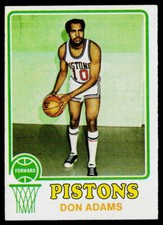 1973-74 Topps #139 Don Adams