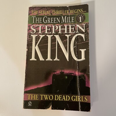 The Green Mile Book 1 Two Dead Girls Stephen King Paperback 