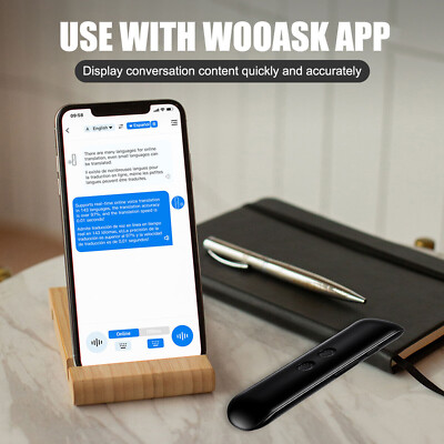 Smart Translator Device,Real Time Translation In 144 Languages And Accents With 16 Offline Packs,for Travel Business ,Easy To Use - View #5