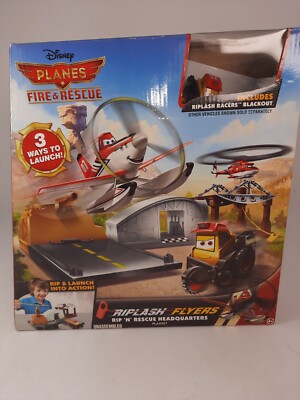 Mattel Disney Pixar Planes Rip 'N' Rescue HQ BGP05 Diecast Playset