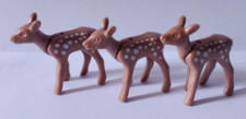 Playmobil - Accessoires Animaux de la forêt - Faon (x3) - Neufs