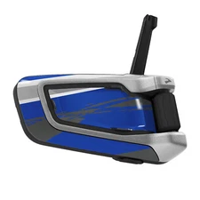 For Cardo Packtalk Bold Vinyl Protective Decal Abstract Blue