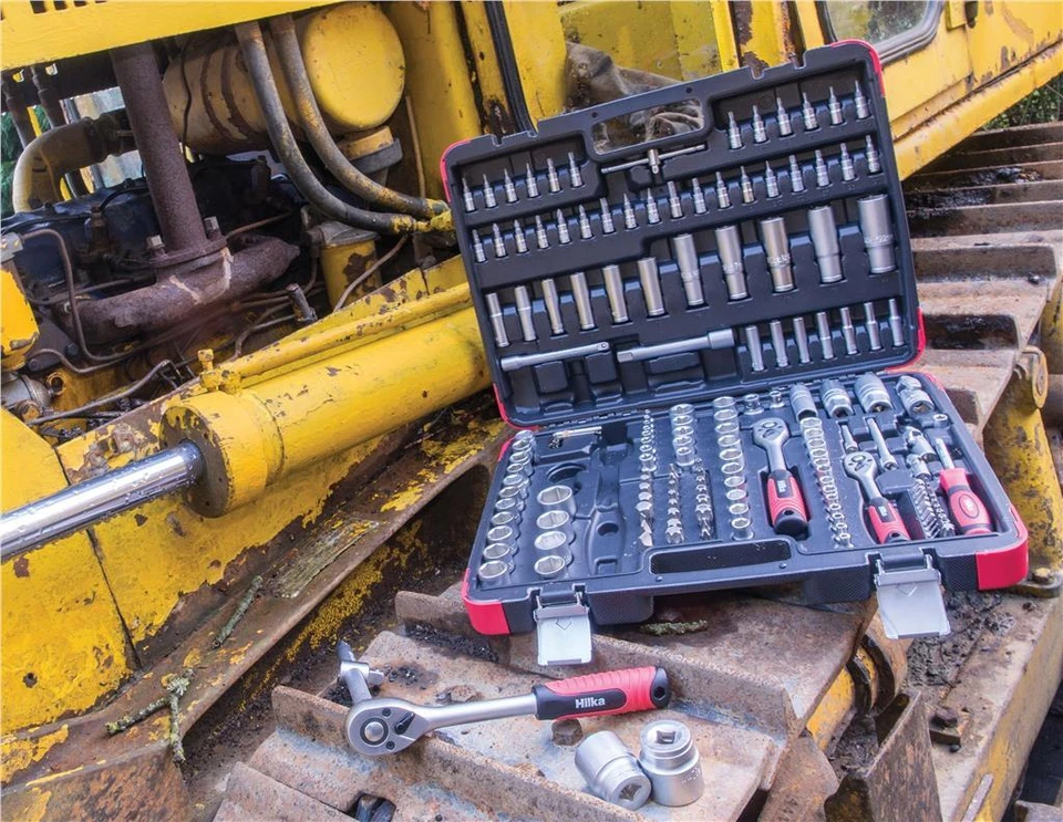 171 Pcs Socket Set & Screwdriver Bit Torx Rachet Driver 1/2",1/4" & 3/8" Tool - Image 4 of 4