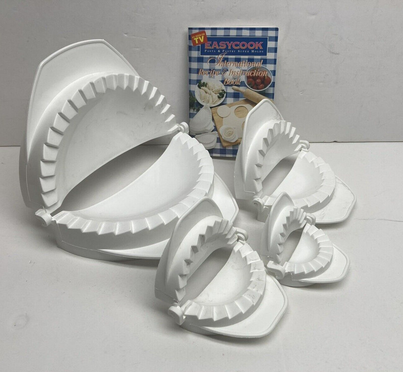 EASYCOOK Pasta & Pastry Super Molds 4 As Seen On TV