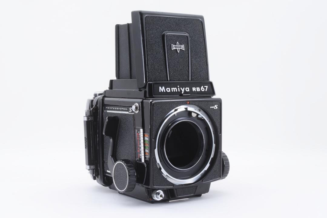 25M11-192 マミヤ RB67 プロフェッショナル カメラ ポラロイド Mamiya RB67 Pro S+Polaroid Film Back Black Retro Camera | eBay