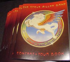 WHOLESALE LOT 8 STEVE MILLER BAND 70S CONCERT PROGRAM Stanley Mouse Art 1977
