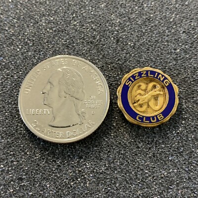 Texas Refinery Corp. Sizzling 60 Club Vintage Oil And Gas Pin Pinback #39552